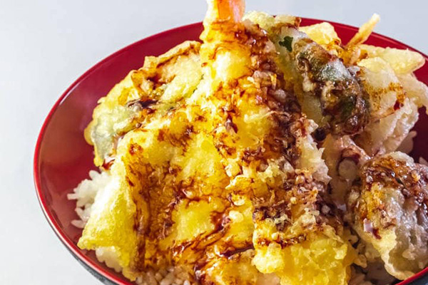 海老穴子天丼
