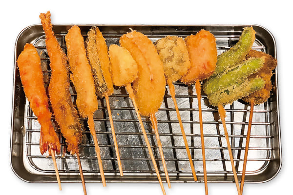 串かつ１０本おまかせ盛り