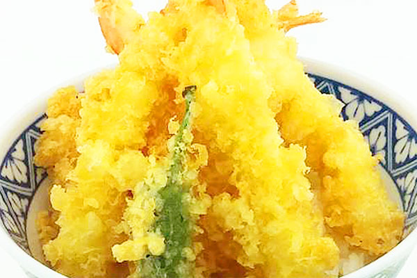 海老盛り天丼